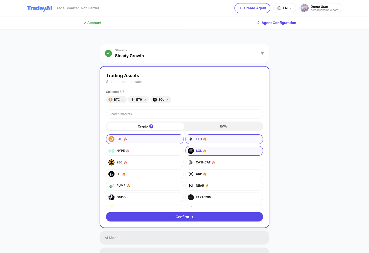 Asset picker
